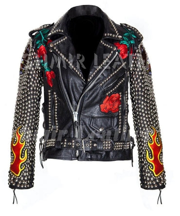 Liberty Inferno Studded Leather Jacket
