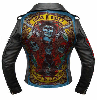 Gothic Punk Leather Jacket