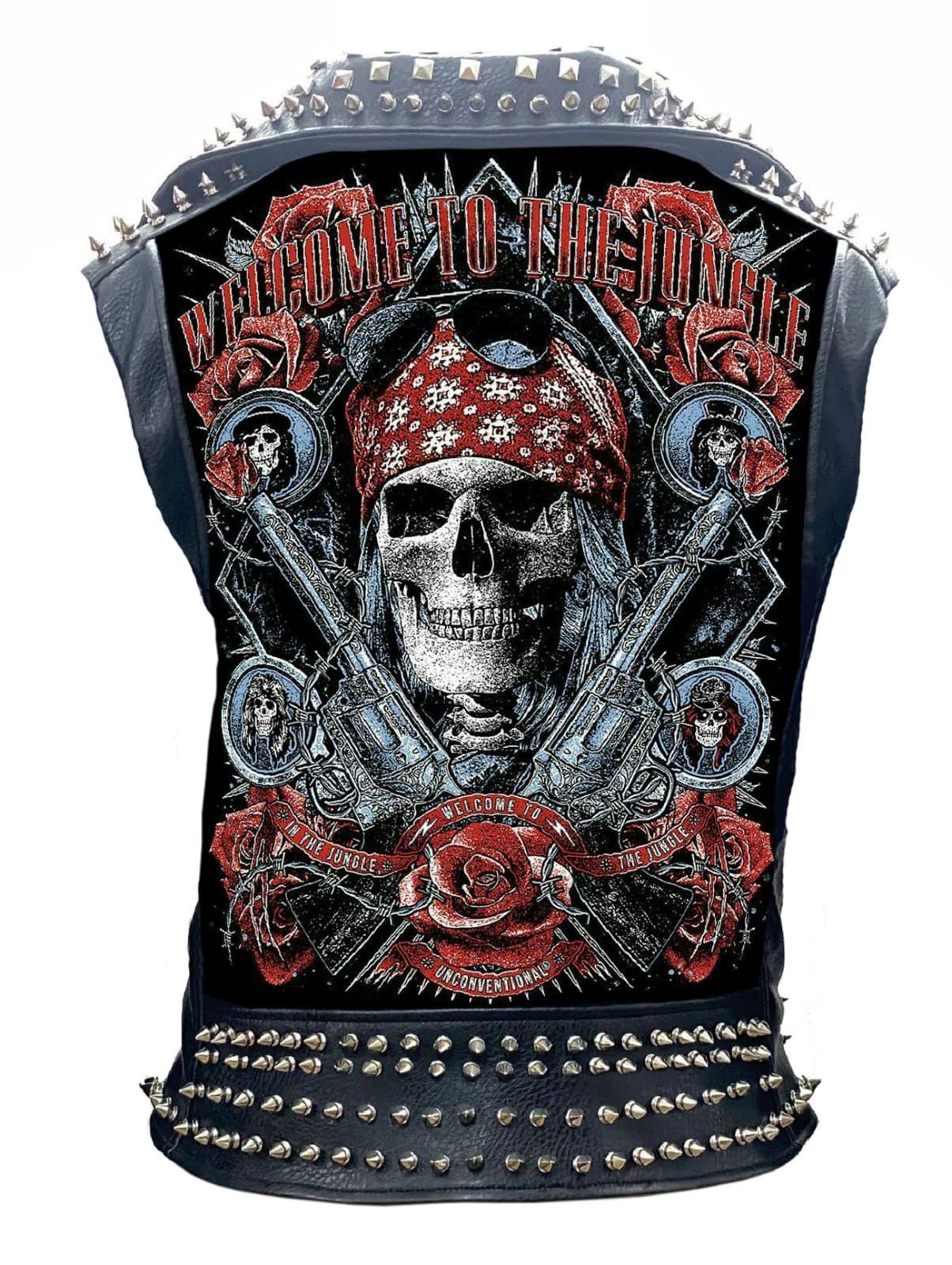 Studded Leather Vest