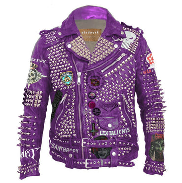 Violet Riot Dominion Patch Steampunk Gothic Jacket