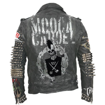 Punk Rock Leather Jacket