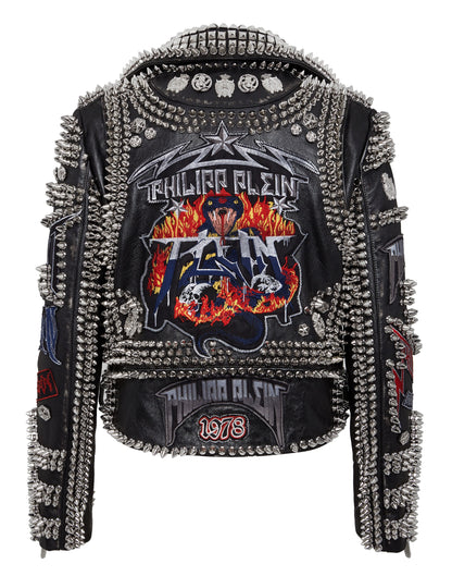 Studded Leather Jacket