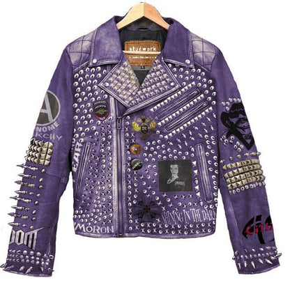 Lemmy Spiked Studded Jacket