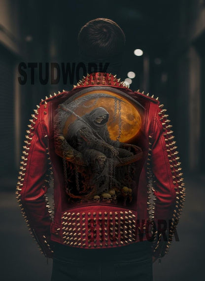 Red Leather Jacket
