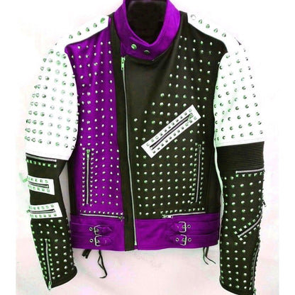 Multicolor Bikers Jacket