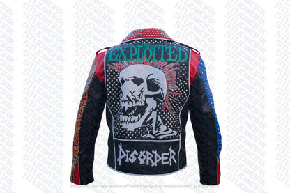 Punk Rock Gothic Studded Leather Jacket