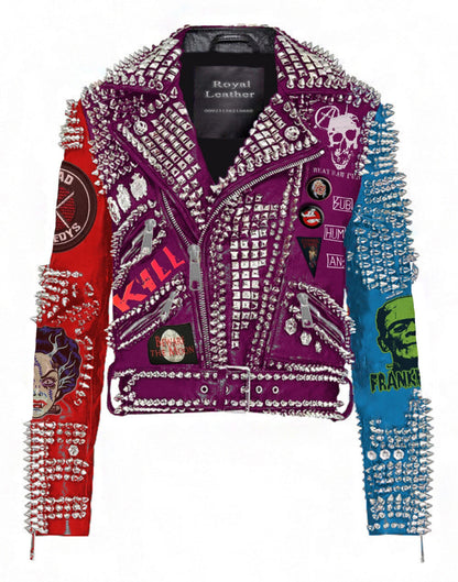 Bride of Frankenstein Gothic Patchwork Jacket