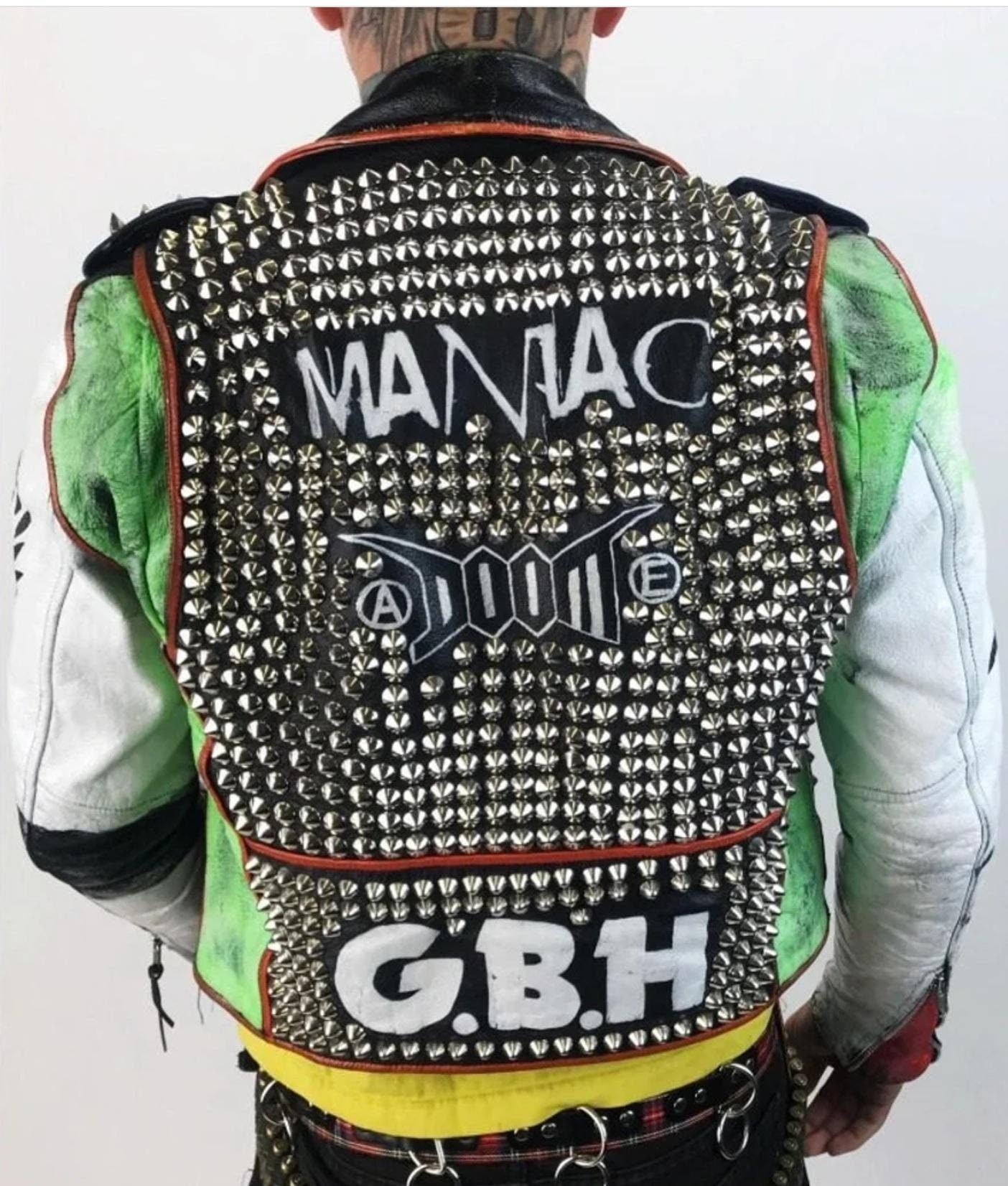 Heavy Metal Cone Studded Brando Jacket