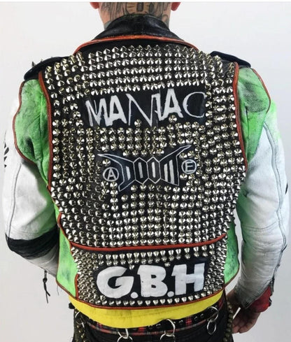 Heavy Metal Cone Studded Brando Jacket