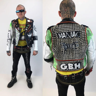Heavy Metal Cone Studded Brando Jacket