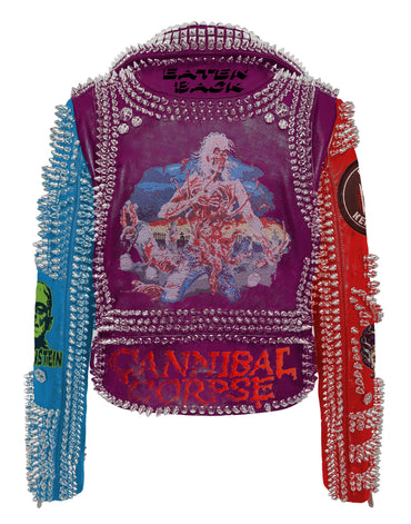 Bride of Frankenstein Gothic Patchwork Jacket