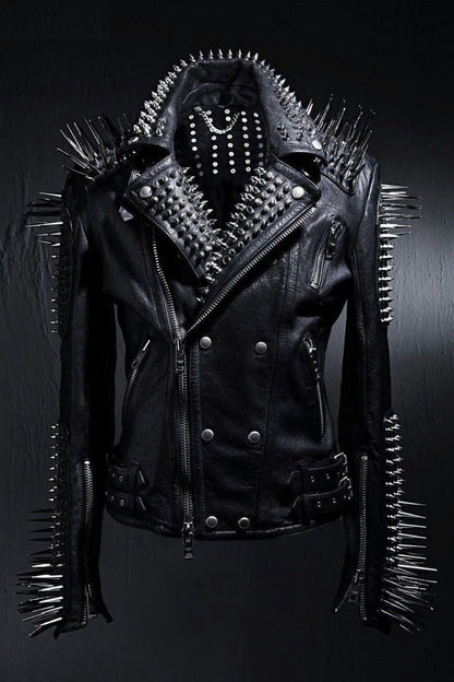 Studded Leather Jacket