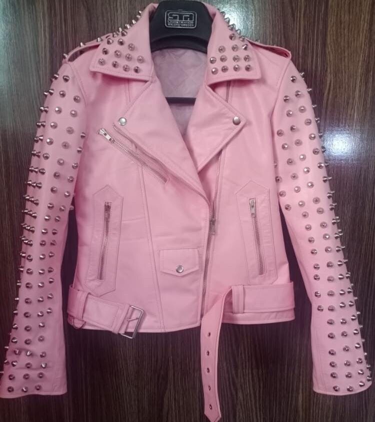 Women’s Punk Leather Jacket
