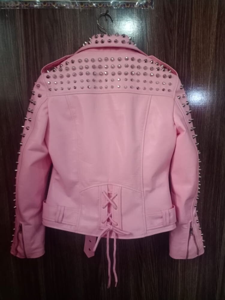 Women’s Punk Leather Jacket