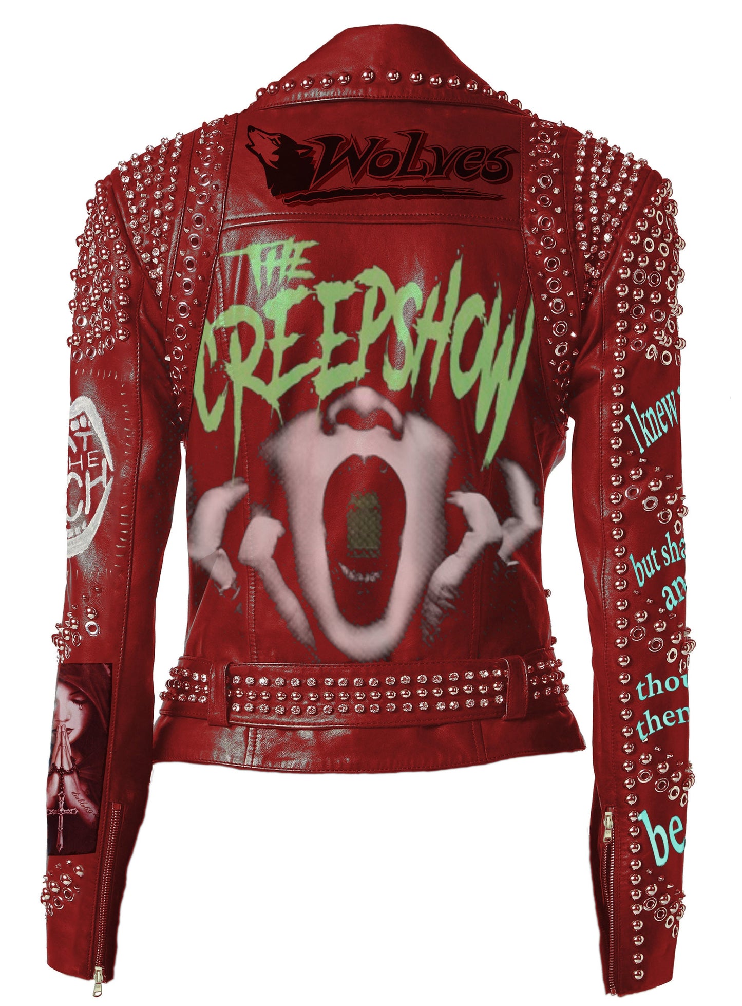 Punk Rock Biker Jacket