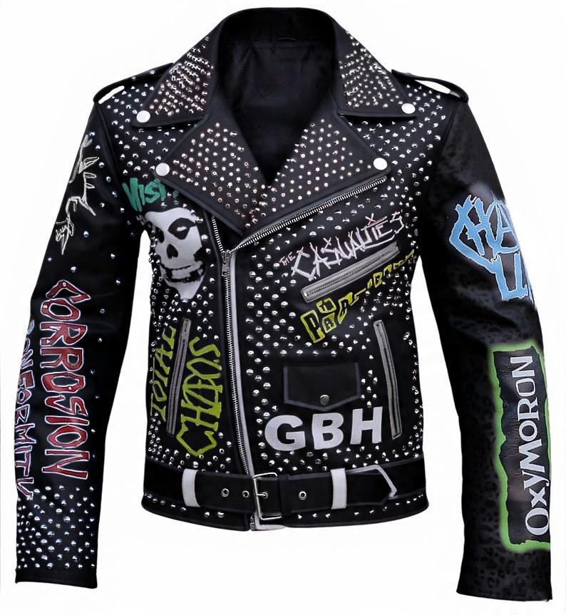 Iron Havoc Brando Studded Leather Jacket