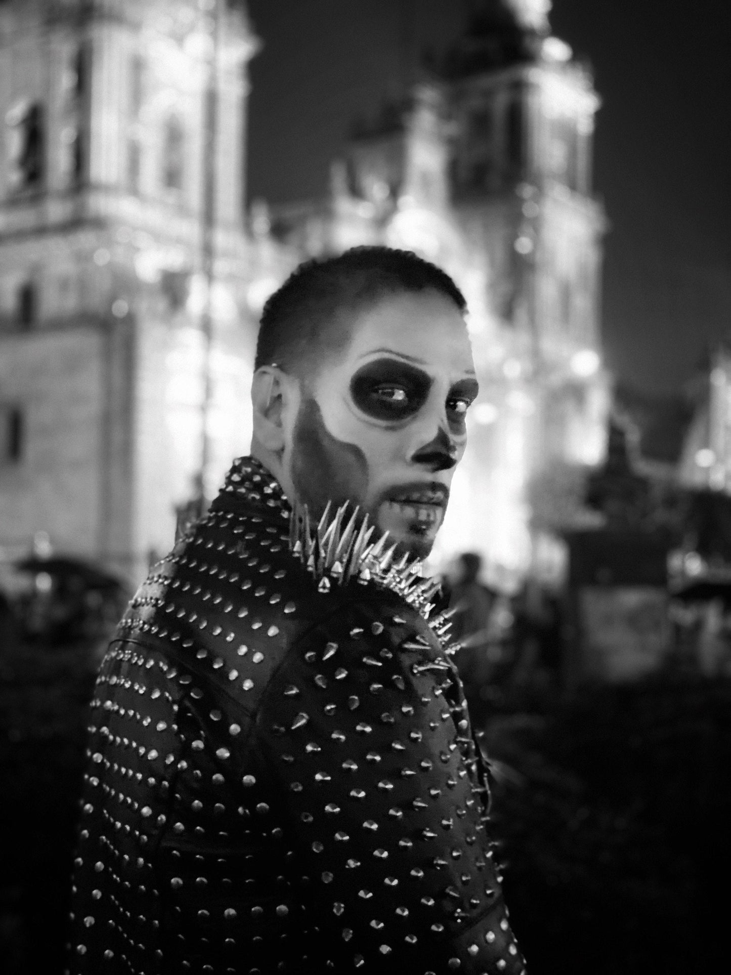 Iron Gunner Spiked Leather Brando Jacket