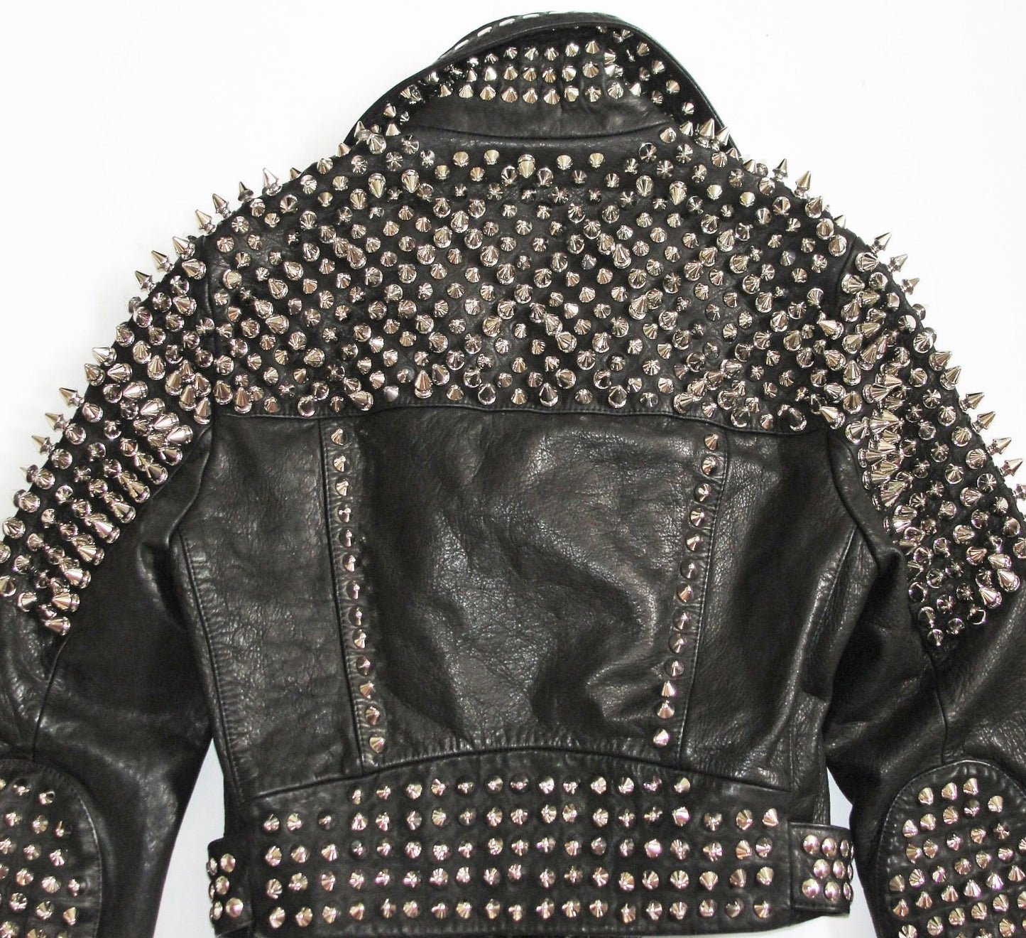 Punk Style Studded Biker Jacket