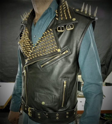 Gold Studded VEST
