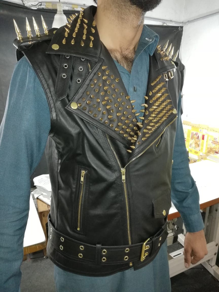 Gold Studded VEST