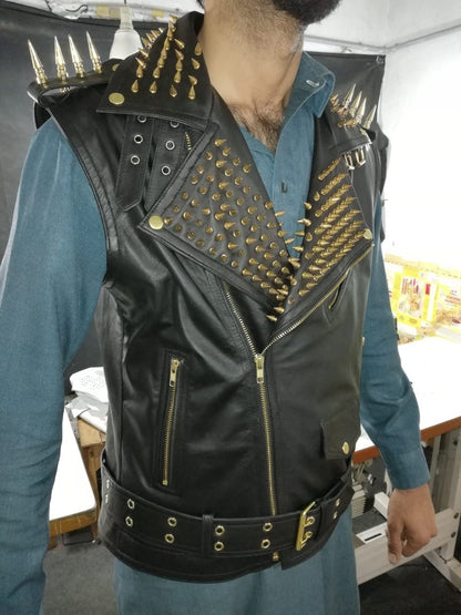 Gold Studded VEST