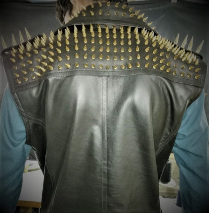 Gold Studded VEST