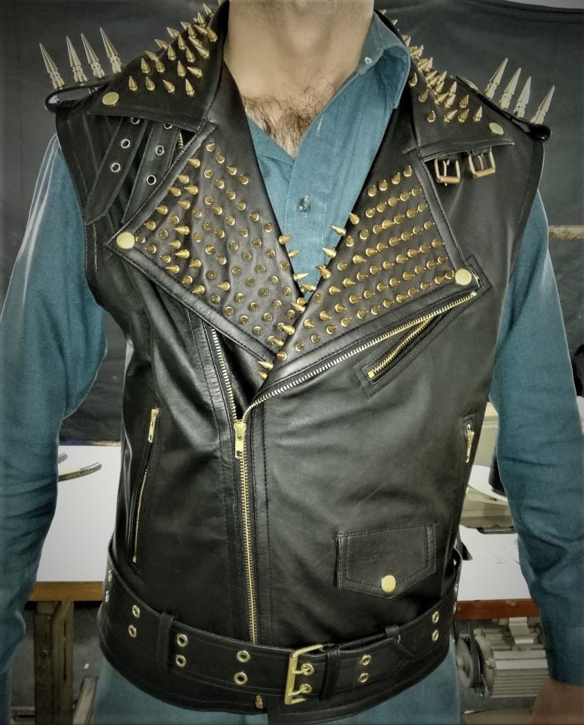 Gold Studded VEST