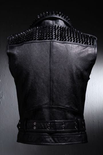 Black Leather VEST