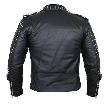 Silver Studded Men Jacket