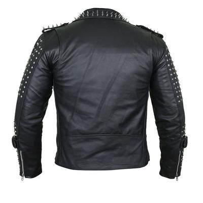 Silver Studded Men Jacket