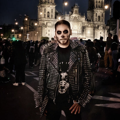 Relentless Black Leather Jacket
