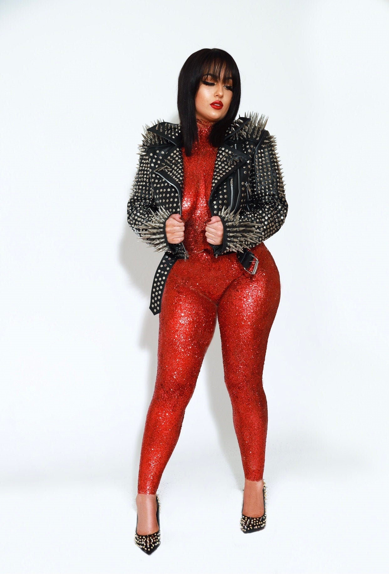 Studded Brando Magnificent Luxury Studded leather Jacket