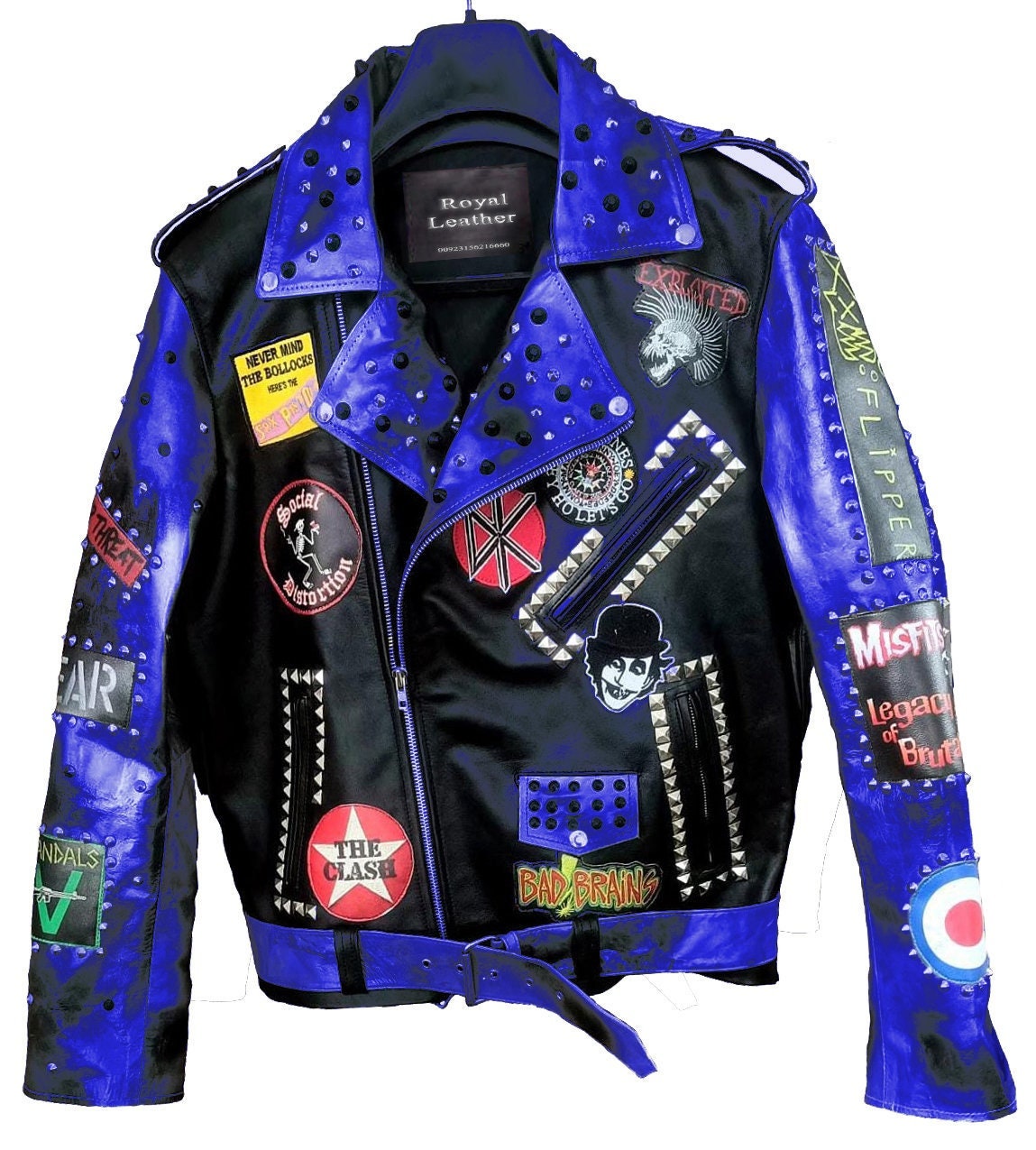 Midnight Riot Two-Tone Brando Jacket