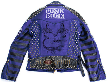 Steampunk Studded Patches Outfit Jacket