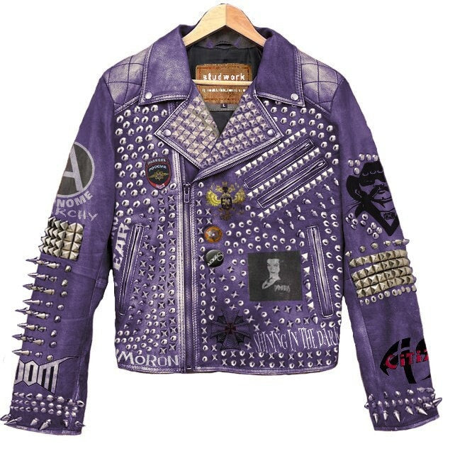 Iron Eclipse Brando Studded Leather Jacket