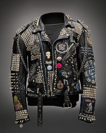 Cannibal Corpse Gothic Punk Leather Jacket