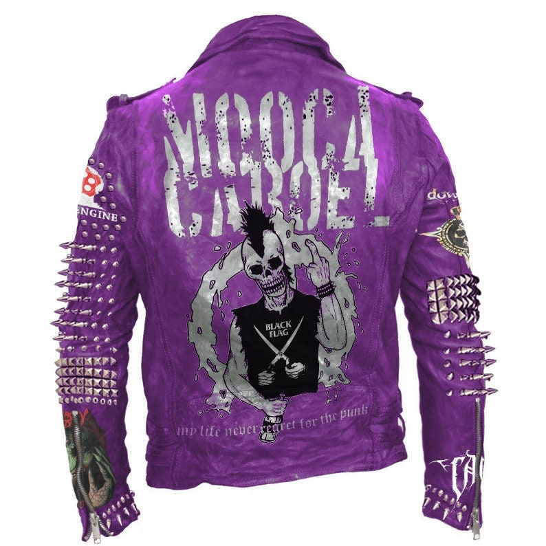 Violet Riot Dominion Patch Steampunk Gothic Jacket