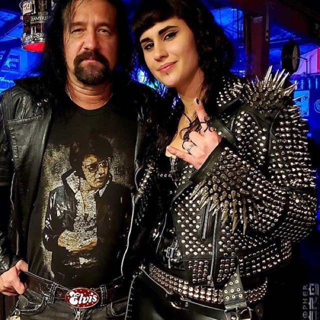 Punk Rock Spiked Leather Jacket