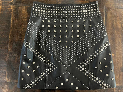 Black Star Dominion Studded Leather Jacket