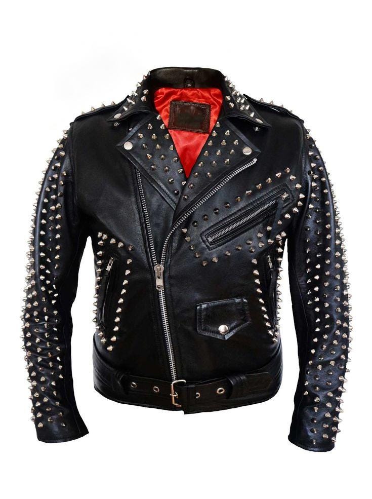 Punk Rock Biker Jacket
