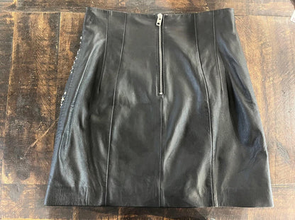 Black Star Dominion Studded Leather Jacket