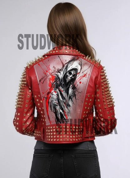 Red Leather Jacket
