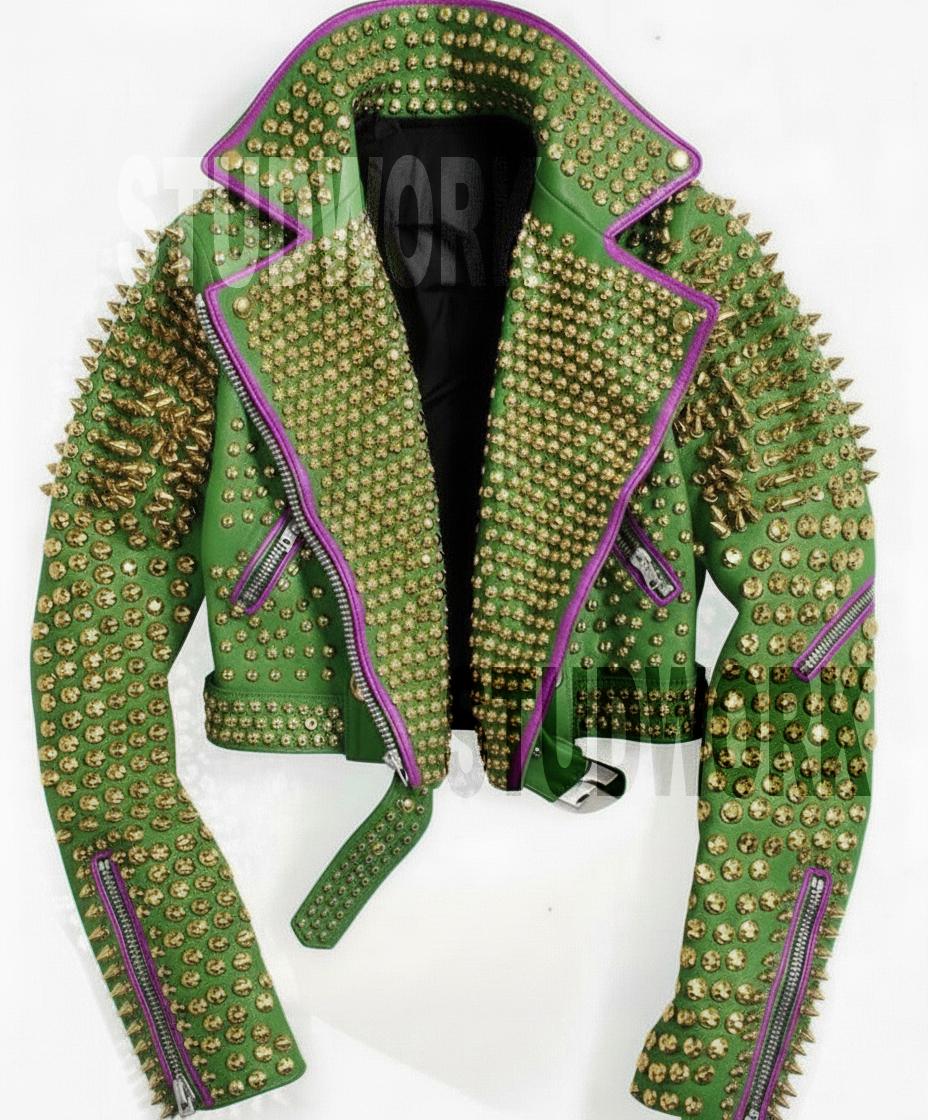 Green Leather Jacket